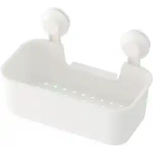 IKEA TISKEN Vantuzlu Sepet Beyaz