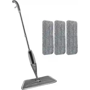 SİSTA SPREY MOP GRİ 3 MİKROFİBER MOPLU TEMİZLİK SETİ