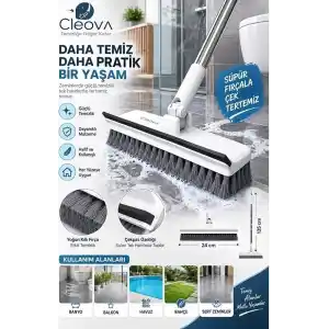 Çok Amaçlı Yer Temizleme Fırçası