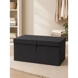 Çok Amaçlı Organizer Lüks Saklama Kutusu Düzenleyici Hurç Antrasit (Mega Plus Boy 70 * 40 * 30)