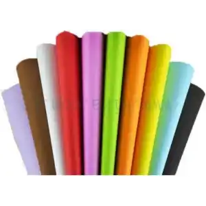 Kika Renkli Fon Kartonu 10 Karışık Renk 50 * 70 mm