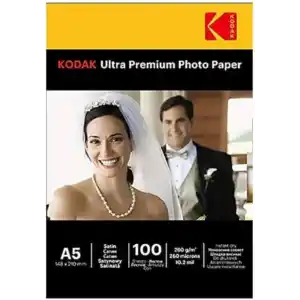 Kodak 15X21 A5 Fotoğraf Kağıdı Inkjet 260Gr 100 Lük Mat