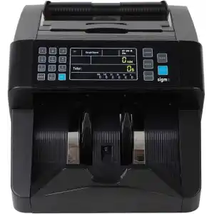 Sigma Sc8000 Para Sayma Makinesi – TL Karışık, Dolar & Euro Adet Sayımı - Müşteri Ekranı