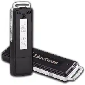 Gocheer dijital ses 8 GB Profesyonel şarj edilebilir USB etkinleştirmek için Sprachaufzeichnungsgeraet Flash Drive kullanışlı Diktator Recorder mini taşınabilir kayıt kalem Alet