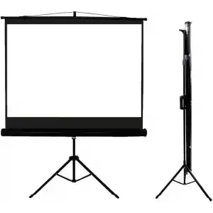 Codegen TX-20 200X200cm Tripod Ayaklı Taşınabilir Projeksiyon perdesi, Siyah