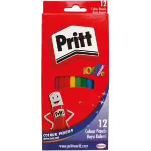 Pritt 12 Renk Kuru Boya Tam Boy 1219734