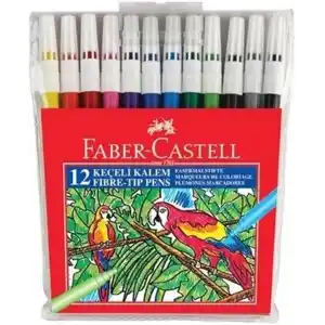 Faber Castell Keçeli Kalem 12 Renk