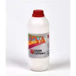 PVA Şeffaf Çiçek Tutkalı, 1 kg. Hobi Yapıştırıcı Polimer Tutkal, Ücretsiz Kargo
