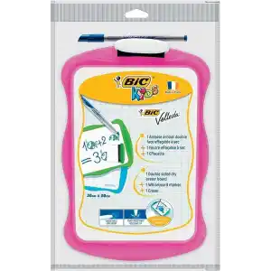 BIC 30x20 cm Mini Beyaz Yazı Tahtası + Tahta Kalemi + Silgi