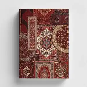 Etnik Kolaj Serisi 10 - Bezm-i Elest Bullet Journal A5 Noktalı Defter