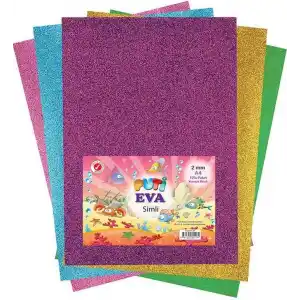 Puti Eva Sünger A4 Simli Yapışkanlı 10 Lu 1147 /