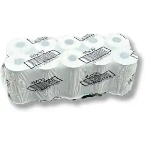 Termal Pos Rulosu, Adisyon Rulosu, Termal Yazıcı Kağıdı, Bilgi Fişi 80 Mm X 30 Mt 10 Adet