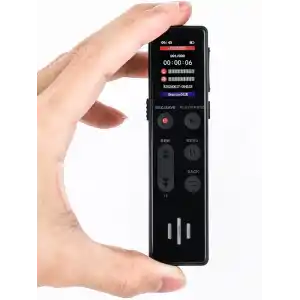 Kingboss Led Ekranlı KB-95 64 GB Ses Kayıt Cihazı,35 Saat Kesintisiz Kayıt, Ses Sensörlü
