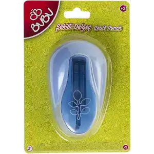 BuBu Şekilli Eva ve Kağıt Delgeç Yapraklar 2