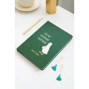 Matt Notebook A5 Süresiz Planlayıcı Ajanda 15x21 cm Motivasyon Sayfalı