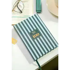 Matt Notebook Kitap Okuma Günlüğü Reading Journal Yeşil