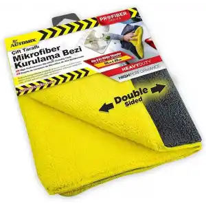 Automix Çift Taraflı Profesyonel Mikrofiber Bez 50x40 Cm | Araç ve Ev İçin Etkili Temizlik