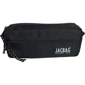 JACBAG DUAL ZIP-İKİ FERMUARLI KALEMKUTU (Siyah)