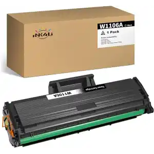 1 siyah 106A Toner kartuş uyumlu 106A W1106A lazer 107a 107r 107w HP lazer MFP 135a 135r 135w 135wg 137fnw 137fwg