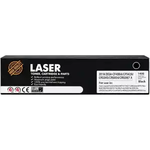Hp Uyumlu 201A CF400A Muadil Toner Siyah (Black)/ M252n /M252DN/ M274 / M277DW/M254/M254DW ÇİPLİ
