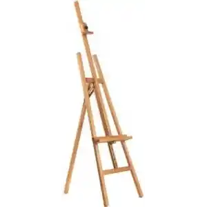 Ahşap şovalye her ölçüye ayarlı profesyonel ressam şovalesi, büyük boy ahşap resim şovalesi