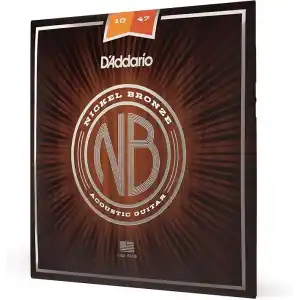 DAddario NB1047 Nikel Bronz Akustik Gitar Teli (10-47)