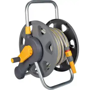 Hozelock 2431H Duvarda Ve Yerde Kullanılabilen 25 M Hortumlu 45 M Kapasiteli Hortum Toplama Sarma Makara Seti