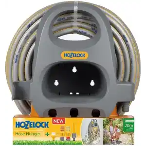 Hozelock 2364H Duvara Monte 20 m 1/2 Hortumlu Hortum Toplama ve Sarma Askı Seti