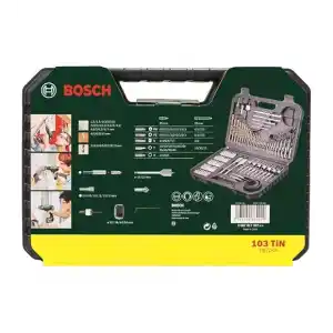 Bosch Professional Accessories 2607017367 Matkap Seti Dahil V-Line Titanium 103-Parça
