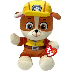 TY Rubble Paw Patrol çocuklar için yumuşak pelüş oyuncak, pelüş oyuncak, koleksiyon parçası, Beanie Babies serisi, standart
