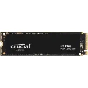 Crucial P3 Plus 1TB PCIe Gen4 3D NAND NVMe M.2 SSD, 5000 MB/sye kadar - CT1000P3PSSD8