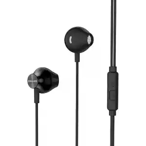 Philips TAUE101BK Mikrofonlu Kulakiçi Kulaklık 3.5mm jack girişli