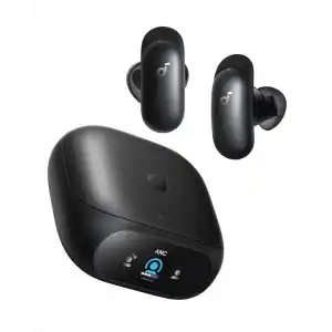 Soundcore Liberty 5 Pro, Yapay Zeka Destekli Hibrit Gürültü Engelleme, LDAC, Hi-Res Audio, IP55, Siyah - D1203