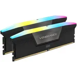 CORSAIR Vengeance RGB DDR5 RAM 48 GB (2 x 24 GB) 6000 MHz CL36 Intel XMP iCUE Uyumlu Bilgisayar Belleği - Siyah (CMH48GX5M2E6000C36)