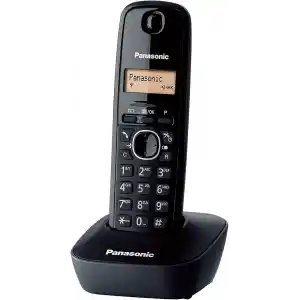Panasonic KX TG1611 Dect Telefon-Siyah_Gri Dect Telefon, Siyah
