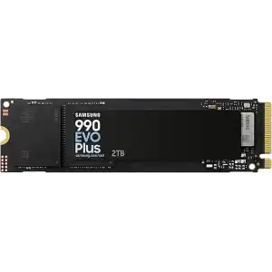 Samsung 990 EVO Plus - 2TB PCIe Gen4 X4 / Gen5. X2 NVMe 2.0 SSD M.2 Dahili 7,250 MB/sye kadar hız, PC/dizüstü bilgisayar depolama alanı, HMB teknolojisi ve turbo yazma teknolojisi