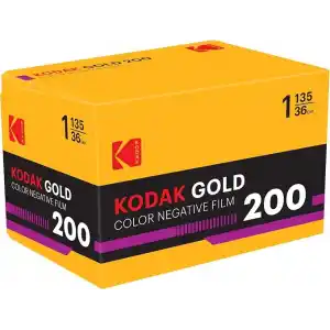 1 Kodak Gold200 35mm 36 Poz Renkli Negatif Analog Fotoğraf Filmi (135) ISO 200 Gün ışığı Retro 1980S