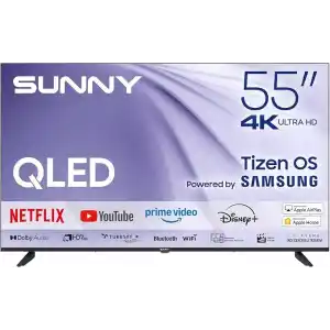 Sunny 55 SN55QUPRL-T08I Milano 139 Ekran 4K Ultra HD Smart QLED TV - Samsung Tizen OS 8.0 Siyah