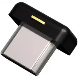 Yubico - YubiKey 5C Nano - Two Factor Authentication USB Security Key, USB-C bağlantı noktalarına uyar 5060408461518 siyah