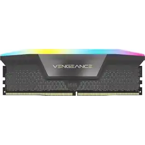 CORSAIR Vengeance RGB DDR5 32GB (1x32GB) 6000MHz CL38 1.35V AMD Expo Intel XMP 3.0 Masaüstü Bellek - Gri (CMH32GX5M1E6000Z38)