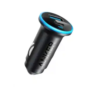 Anker 323 52.5W Çakmak Girişli USB-C Araç Şarj Cihazı, PowerIQ 3.0 Hızlı Şarj, Siyah - A2735