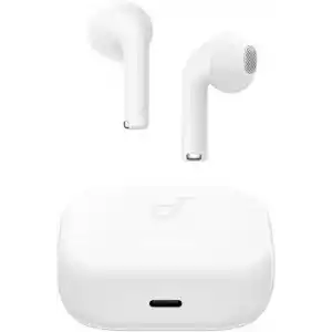Soundcore by Anker K20i Kulak İçi Bluetooth Kulaklık, 36 Saat Çalma Süresi, Hızlı Şarj, Net Ses, Konforlu Uyum, ENC 2-Mikrofon ile Net Çağrılar, Özelleştirilebilir EQ, IPX5, Bluetooth 5.3, Beyaz