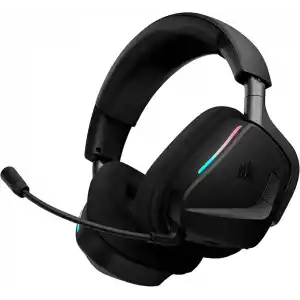Corsair Void v2 MAX Wireless Gaming Headset for PC, PS5, PS4, Switch, Mobile - Simultaneous 2.4GHz+Bluetooth, Dolby Atmos, Sonarworks SoundID, 70Hr Battery, Fast Charging, Clear Microphone - Carbon