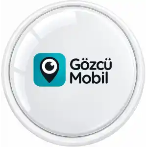 Gözcü Mobil Ios Android Uyumlu Airtag 10/30 Ay Batarya Ömrü Anlık Geçmişe Dönük Konum Gps Araç Motor Çocuk Akıllı Takip Cihazı (Mini)