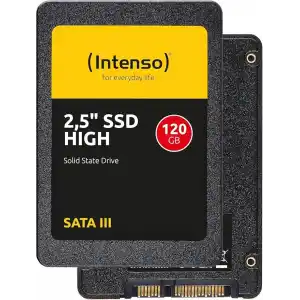 Intenso SSD 2.5 inç SATA 3 120 GB, Siyah