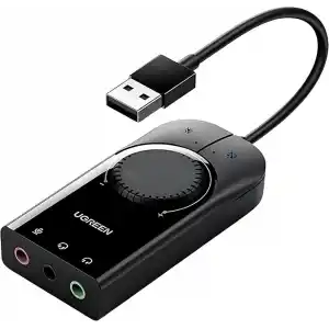Ugreen Harici USB Ses Kartı, 15 Cm