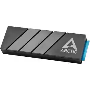 ARCTIC M2 Pro - M.2 2280 SSD için Isı Emici Soğutucu, ARCTIC TP-3 termal pedlerle, PC ve PS5 ile uyumlu, çift ve tek taraflı SSDler için - Siyah