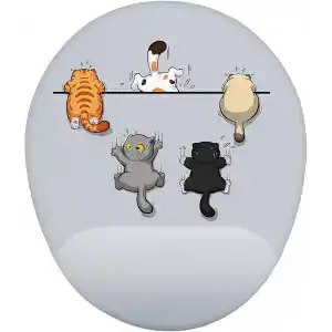 Yaramaz Kediler Bilek Destekli Mouse Pad