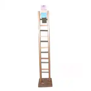 Ergonomik Ahşap Kedi Merdiveni 3 Basamaklı Oyun Alanı