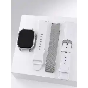 Akıllı Saat Bluetooth Bağlantılı 3 Kordonlu AMOLED Ekran